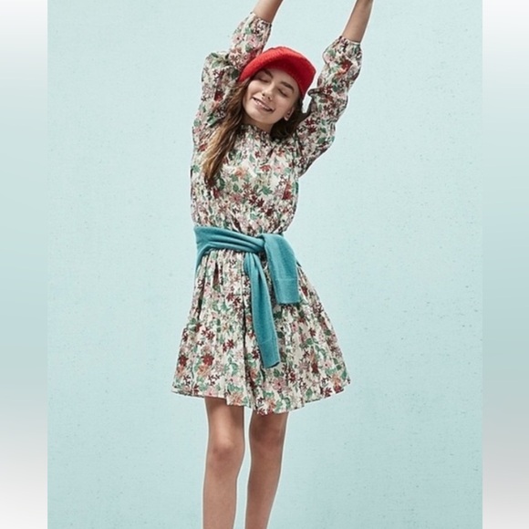 NWT Crewcuts Tiered Poinsettia Dress size 12 - Picture 5 of 5